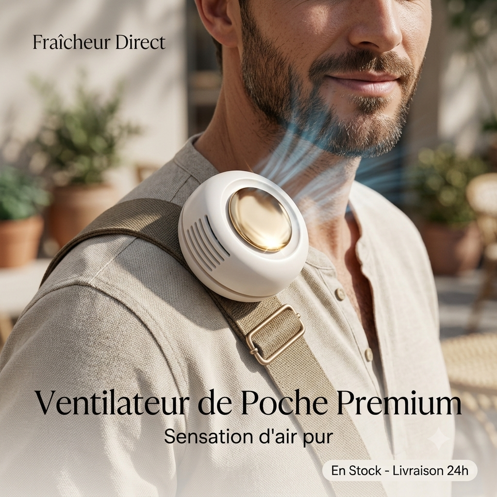 Mini ventilateur portable silencieux