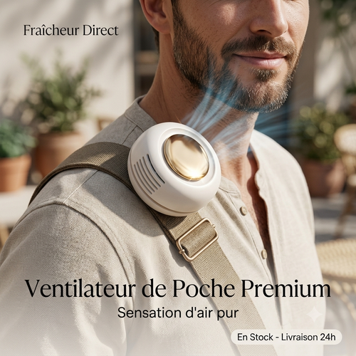Mini ventilateur portable silencieux