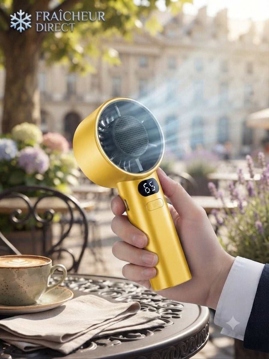 M11 Mini Turbo Fan - Rafraîchissement Instantané & ultra-Silencieux